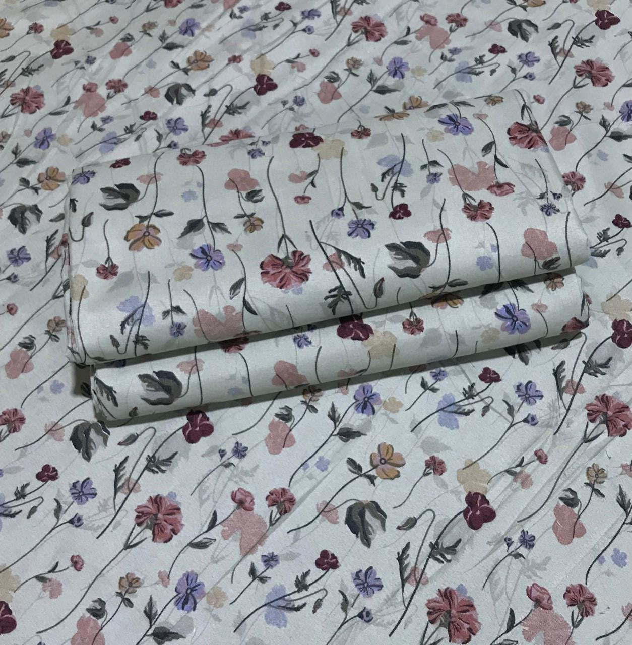 2025-FLORAL PRINTS 2PC KHADDAR Wear