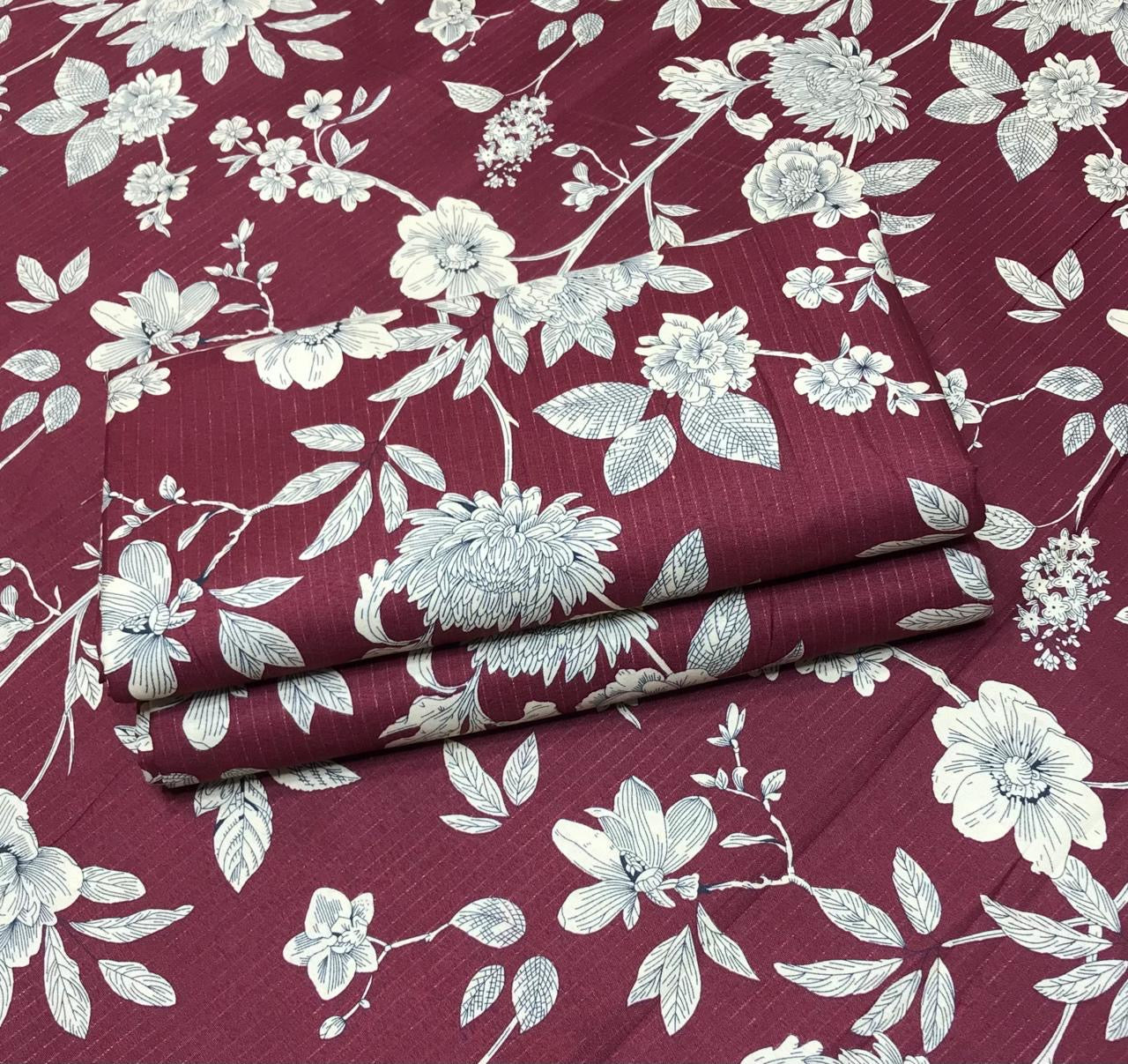 2025-FLORAL PRINTS 2PC KHADDAR Wear