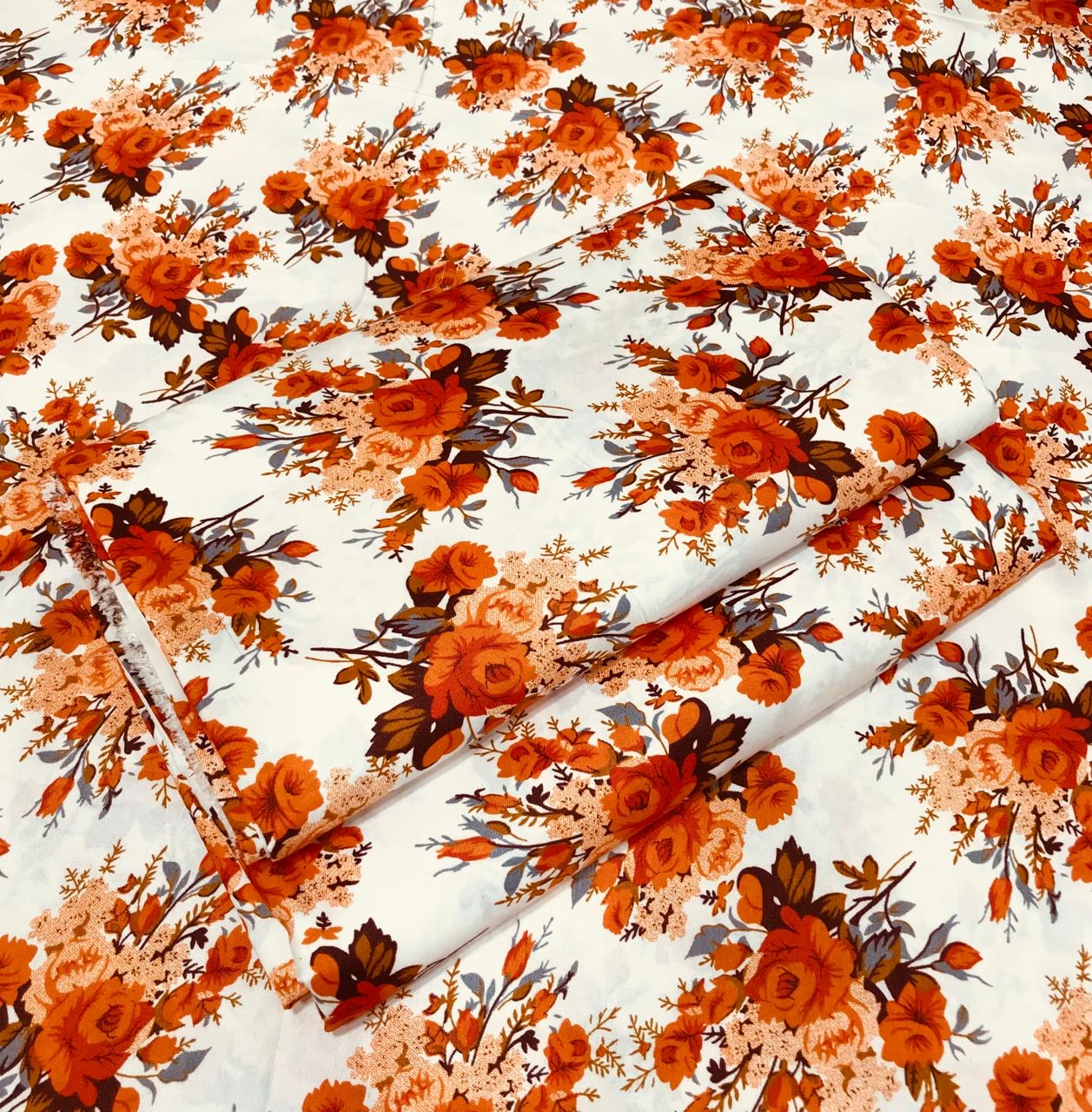 2025-FLORAL PRINTS 2PC KHADDAR Wear